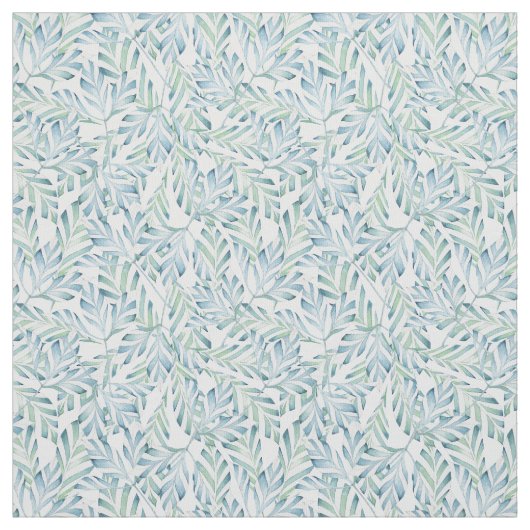 Dekoratives gestreiftes Blatt-Muster Stoff (Muster)