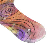 Dekoratives Glas Designer Schneidbrett - Küche Schneidebrett (Ecke)