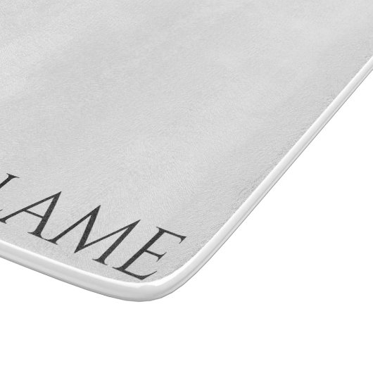 Dekoratives GlasBellame Schneidebrett (Ecke)