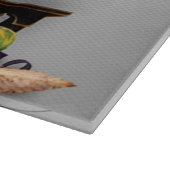 Dekoratives Glasschneiden-Brett Halloweens Schneidebrett (Ecke)