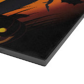 Dekoratives Glasschneiden-Brett Halloweens/Spuk Schneidebrett (Ecke)