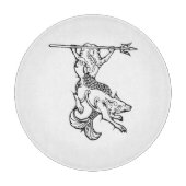 Dekoratives Glasschneiden-Brett Schneidebrett (Vorderseite)