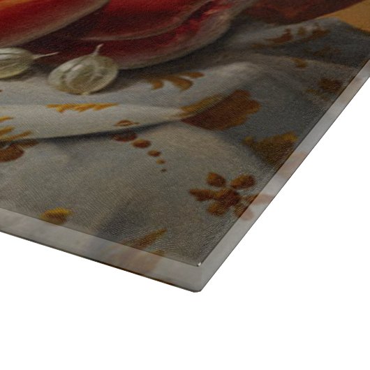 Dekoratives Glasschneiden-Brett/Stillleben-Frucht Schneidebrett (Ecke)