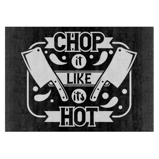 Dekoratives Glassschneidebrett 38 cm x 28 cm Schneidebrett (Vorderseite)