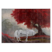 Dekoratives Glassschneidebrett 38 cm x 28 cm Schneidebrett (Vorderseite)