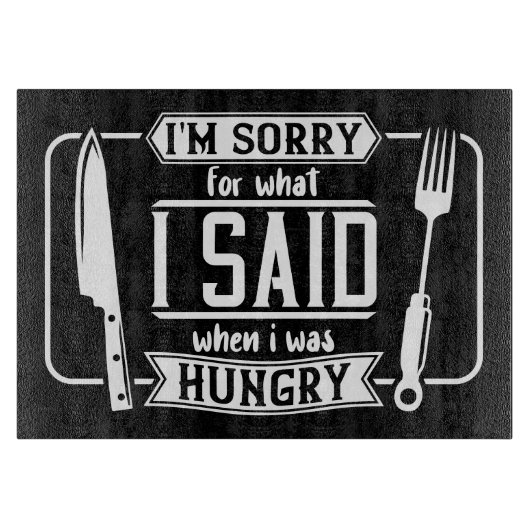 Dekoratives Glassschneidebrett 38 cm x 28 cm Schneidebrett (Vorderseite)