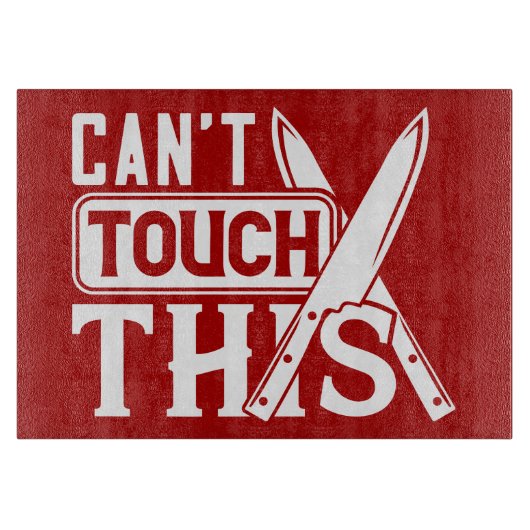 Dekoratives Glassschneidebrett 38 cm x 28 cm Schneidebrett (Vorderseite)