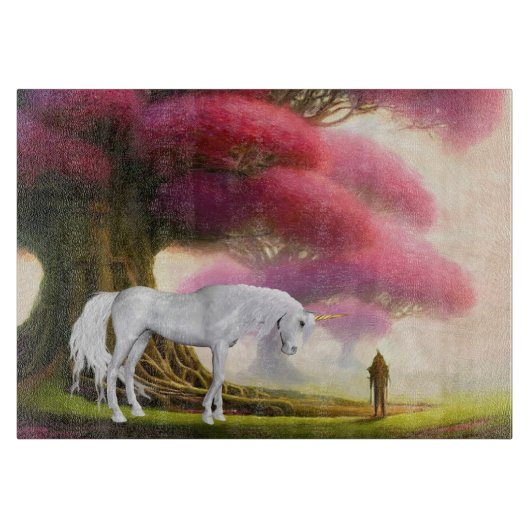 Dekoratives Glassschneidebrett 38 cm x 28 cm Schneidebrett (Vorderseite)