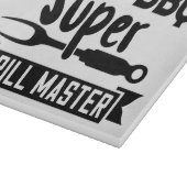 Dekoratives Glassschneidebrett 38 cm x 28 cm Schneidebrett (Ecke)