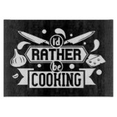 Dekoratives Glassschneidebrett 38 cm x 28 cm Schneidebrett (Vorderseite)