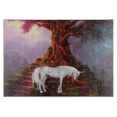 Dekoratives Glassschneidebrett 38 cm x 28 cm Schneidebrett (Vorderseite)