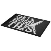 Dekoratives Glassschneidebrett 38 cm x 28 cm Schneidebrett (Ecke)