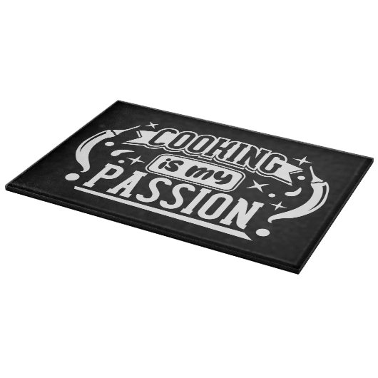 Dekoratives Glassschneidebrett 38 cm x 28 cm Schneidebrett (Ecke)