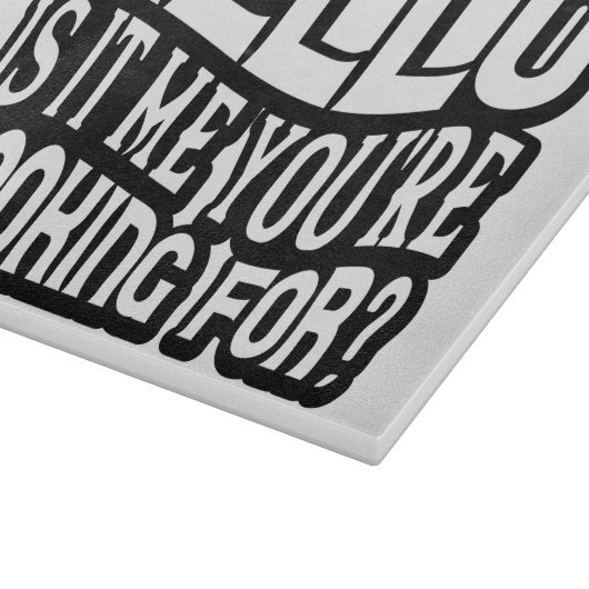 Dekoratives Glassschneidebrett 38 cm x 28 cm Schneidebrett (Ecke)