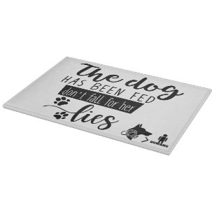 Dekoratives Glassschneidebrett 38 cm x 28 cm Schneidebrett