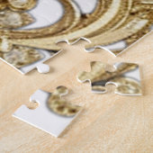 Dekoratives Gold Jigsaw Puzzle (Seite)