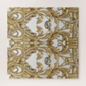 Dekoratives Gold Jigsaw Puzzle (Horizontal)