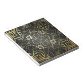 Dekoratives Gold Notizblock (angewinkelt)