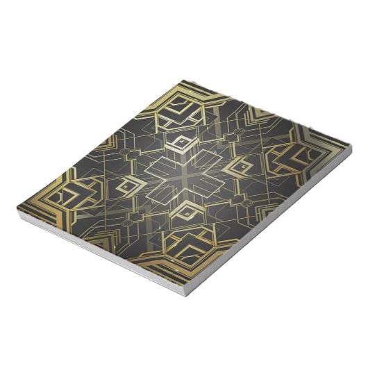 Dekoratives Gold Notizblock (Rotiert)