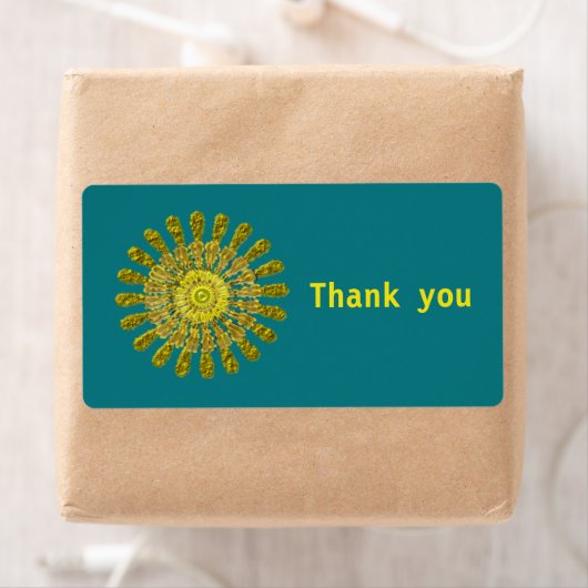 Dekoratives goldenes Sonnensymbol (Insitu)