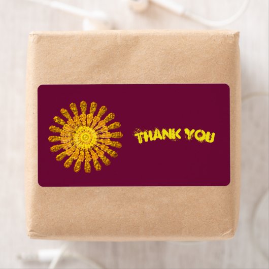 Dekoratives goldenes Sonnensymbol (Insitu)