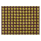 Dekoratives goldenes Sonnensymbol Tischdecke (Vorderseite (Horizontal))