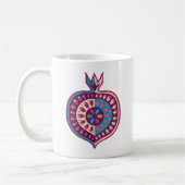 Dekoratives Granatapfelfrucht Kaffeetasse (Links)