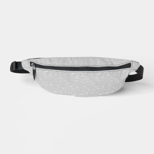 Dekoratives Grau Bauchtasche (Vorderseite)