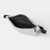 Dekoratives Grau Bauchtasche (Offen)