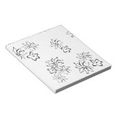 Dekoratives, grau-magnetisches Notepad Notizblock (angewinkelt)