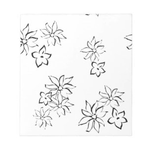 Dekoratives, grau-magnetisches Notepad Notizblock