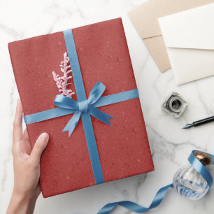 Dekoratives Grunge-Muster Rote Geschenkpapierrolle Geschenkpapier