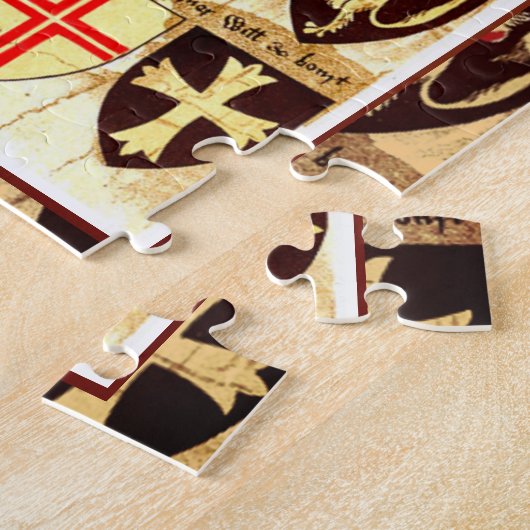 Dekoratives Heraldry Muster Jigsaw Puzzle (Seite)