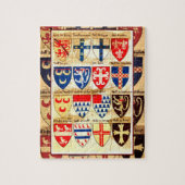 Dekoratives Heraldry Muster Jigsaw Puzzle (Vertikal)