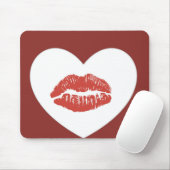 Dekoratives Herz Mousepad (Mit Mouse)