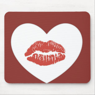 Dekoratives Herz Mousepad