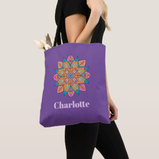 Dekoratives indisches Mandala Tasche