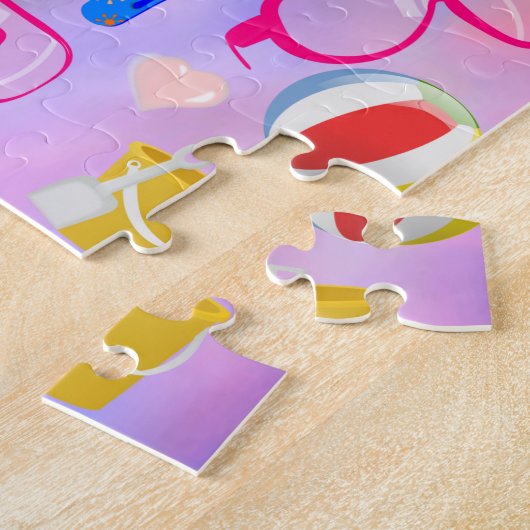 Dekoratives Jigsaw Puzzle (Seite)