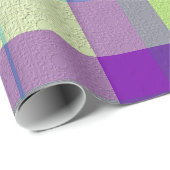 Dekoratives Karo Geschenkpapier (Rolleneckpunkt)