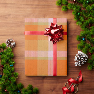 Dekoratives Karo Geschenkpapier