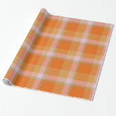 Dekoratives Karo Geschenkpapier (Ungerollt)