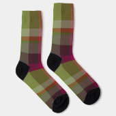 Dekoratives Karo Socken (Rechts)