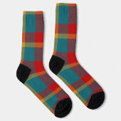 Dekoratives Karo Socken (Rechts)