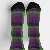 Dekoratives Karo Socken (Oben)
