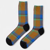 Dekoratives Karo Socken (Linkes Detail)