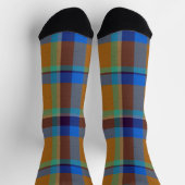 Dekoratives Karo Socken (Oben)