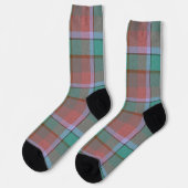 Dekoratives Karo Socken (Linkes Detail)