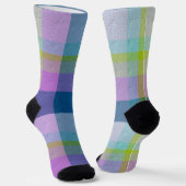 Dekoratives Karomuster Socken (Gewinkelt)