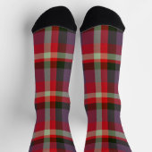 Dekoratives Karomuster Socken (Oben)