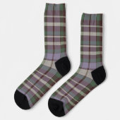 Dekoratives Karomuster Socken (Linkes Detail)